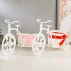 Корзина декоративная "Велосипед с круглой корзинкой" средняя 25х17х11 см МИКС - Фото 3