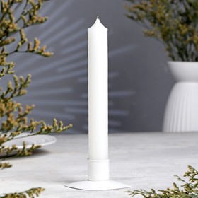 Свеча белая хозяйственная, 1,8×17,5 см, 40 грамм Ош