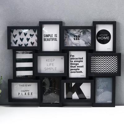 Фоторамка-коллаж на 12 фото 10×15 см «Волна», 59×46 см