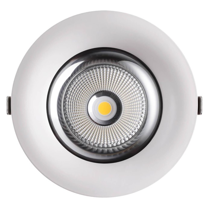 Светильник светодиодный GLOK, 30 Вт, 4100К, LED, цвет белый, d=170мм - фото 1927474823