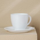 Сервиз чайный Luminarc Carine, 220 мл, стеклокерамика, 6 персон, цвет белый - фото 4276000