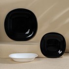 Сервиз столовый Luminarc Carine, стеклокерамика, 18 предметов, цвет белый и чёрный - фото 4276010