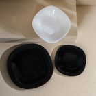 Столовый сервиз Luminarc Carine, 18 предметов, стеклокерамика, белый, чёрный - Фото 3