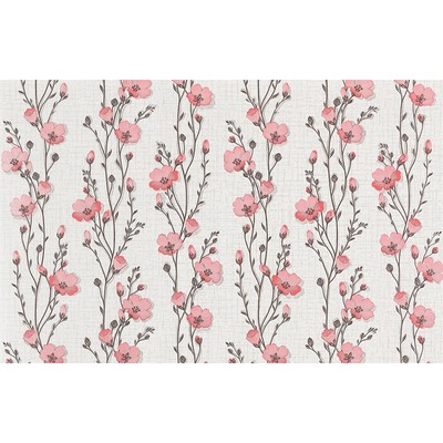 Обои бумажные «Лира – 4. С6 БР», 0.53×10 м, цвет розовый