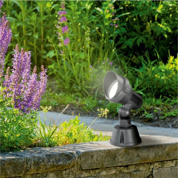 Светильник LANDSCAPE, 50 Вт, GU10, цвет серый - фото 1905564487
