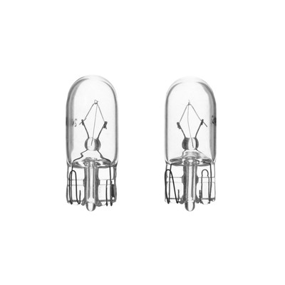 Лампа автомобильная Clearlight, W5W T10, 24 В, набор 2 шт.