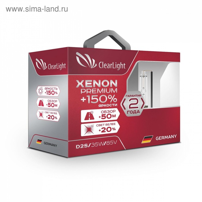 Лампа ксеноновая Clearlight Xenon Premium+150% D2S - Фото 1