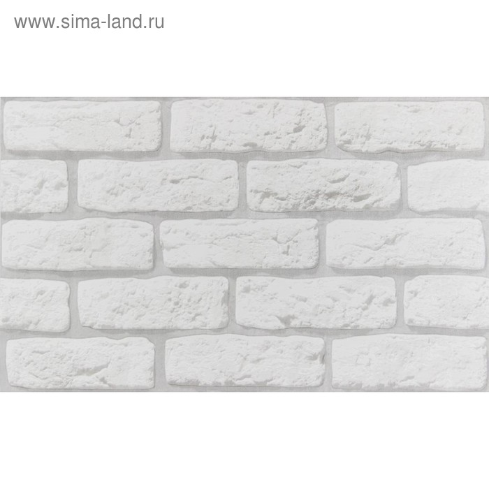 Обои виниловые на бумажной основе  15010-14 Кьянти фон серый кирпич, 0,53x10 м - Фото 1