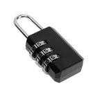 Замок навесной кодовый ТУНДРА ZK003, черный - Фото 3