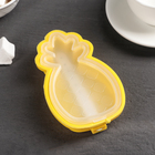 Форма для мороженого «Ананас», 12,8×8,5×2,5 см, цвет жёлтый - Фото 2