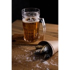 Кружка для пива охлаждающая, 600 мл, пластик, прозрачная - Фото 6