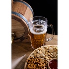 Кружка для пива охлаждающая, 600 мл, пластик, прозрачная - Фото 8