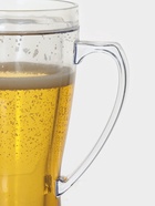 Кружка для пива охлаждающая, 420 мл, пластик, прозрачная - Фото 4