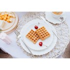 Тарелка Magistro «Цветок», d=19 см, фарфор, белая - Фото 8