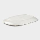 Блюдо керамическое «Жемчуг», 28×18 см, цвет белый - фото 24676645