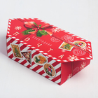 Сборная коробка-конфета «Новогодняя почта», 9,3 х 14,6 х 5,3 см, Новый год - Фото 1