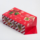 Сборная коробка-конфета «Новогодняя почта», 9,3 × 14,6 × 5,3 см - Фото 2