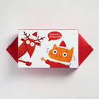 Сборная коробка-конфета «Новогодние шалости», 9,3 × 14,6 × 5,3 см - Фото 4