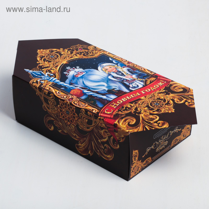 Сборная коробка-конфета «Классика», 9,3 × 14,6 × 5,3 см