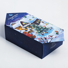 Сборная коробка‒конфета «Новогодняя деревушка», 18 × 28 × 10 см - фото 320299551