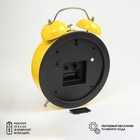 Часы - будильник настольные «Смайл», на подвесе, дискретный ход, d=20 см, 30×23 см, от батареек 2хАА - Фото 2