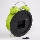 Часы - будильник настольные "Ромашка", с подвесом, дискретный ход, d-20 см, 32 х 23 см, 2АА - Фото 4