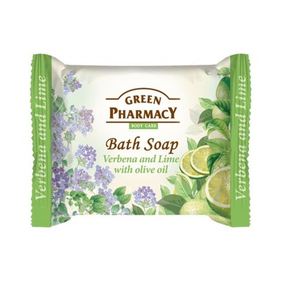 Туалетное мыло Green Pharmacy «Вербена и лайм», с оливковым маслом, 100 г