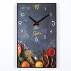 Часы-картина настенные, для кухни, "Специи", плавный ход, 57 х 35 х 4 см - фото 9432429
