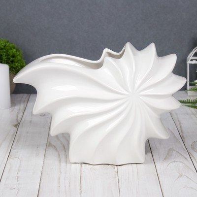 Ваза «Морской бриз», изгибы, 16×24.5 см, керамика, МИКС