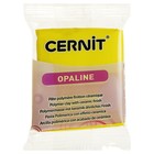 Полимерная глина запекаемая 56 г, Cernit Opaline с эффектом фарфора 717, жёлтый персиковый - Фото 1
