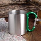 Кружка туристическая с карабином «Сдали нервы», 180 мл - Фото 2