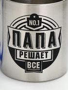 Кружка туристическая с карабином «Папа», 180 мл, МИКС - Фото 3