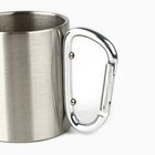 Кружка туристическая с карабином «НЗ», 180 мл - Фото 5