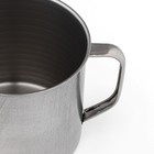 Кружка «Мэйли», 950 мл, d=12 см, толщина 0.33 мм, нержавеющая сталь, хромированная - Фото 2