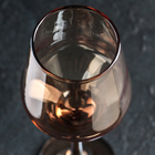 Бокал из стекла для вина «Кьянти», 400 мл, 8,5×22 см, цвет золотой - фото 4276111