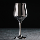 Бокал из стекла для вина «Кьянти», 400 мл, 8,5×22 см, цвет серый - Фото 1