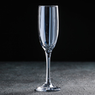 Бокал стеклянный для шампанского «Кьянти», 170 мл, цвет синий - Фото 2