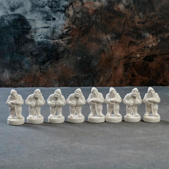 Шахматы "Средневековье" 32 шт, в комплекте фигуры и доска - фото 1905564741