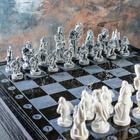 Шахматы "Средневековье" 32 шт, в комплекте фигуры и доска - фото 9135275