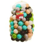 Набор шаров 150 шт, цвета: бирюзовый, серый, белый, чёрный, салатовый, бежевый, диаметр шара — 7,5 см - фото 8471315