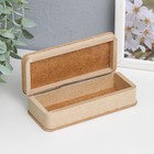 Шкатулка для декора из МДФ 14,5х6,5х4 см - фото 24420103