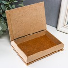 Шкатулка для декора из МДФ 13,5х9,5х3 см  МИКС 4442549 - фото 16837980