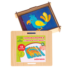 Головоломка. Собери 6 картинок «Африка», двусторонние палочки - Фото 2