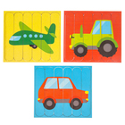 Головоломка «Собери 6 картинок. Транспорт», двусторонние палочки - Фото 3