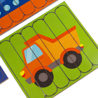 Головоломка «Собери 6 картинок. Транспорт», двусторонние палочки - Фото 5