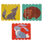 Головоломка «Лес», 6 картинок, двусторонние палочки - Фото 4