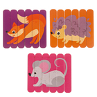 Головоломка «Лес», 6 картинок, двусторонние палочки - Фото 6