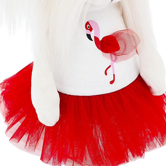 Мягкая игрушка «Lucky Mimi: Любовь и фламинго», с каркасом, 37 см - фото 1907014131