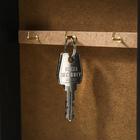 Ключница "Сова" венге 15х21 см - Фото 6
