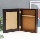 Ключница  "Букет сирени" венге 19х24 см - фото 20947725